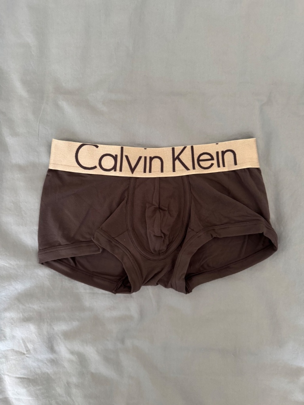Calvin Klein Steel Micro Low-Rise Trunks - Charcoal Grey - NWT - Small